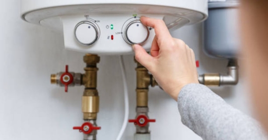 water heater settings