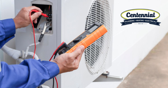 Checking air conditioner.